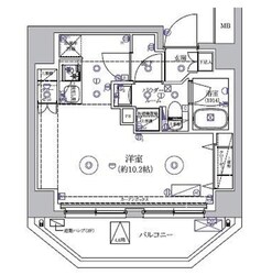 RELUXIA　CITY森下の物件間取画像